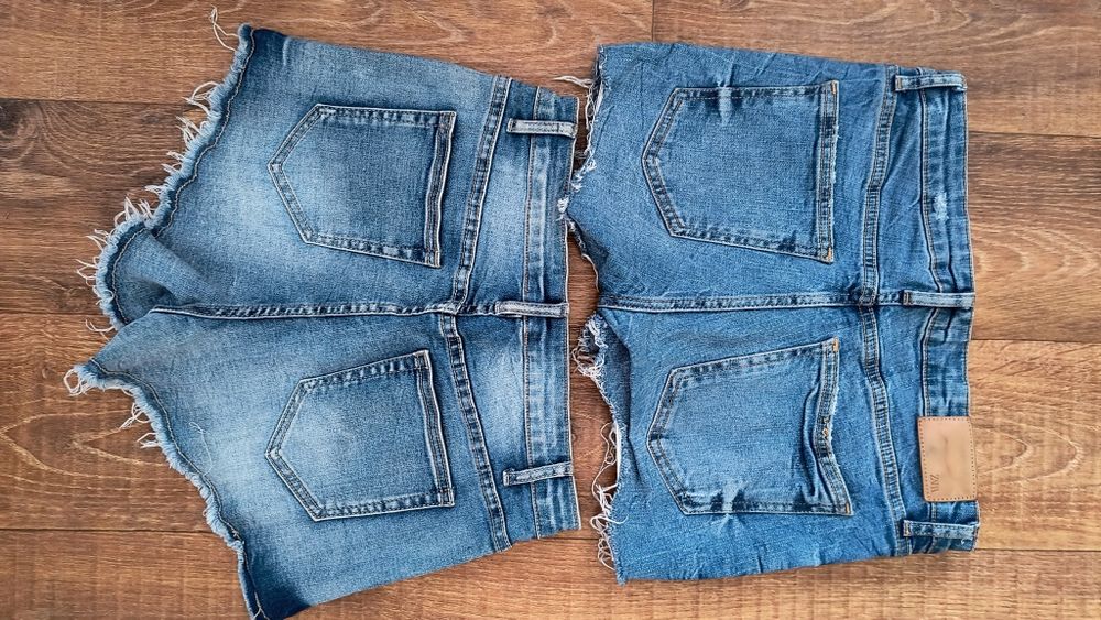2 джинсових шортів Zara+ інші