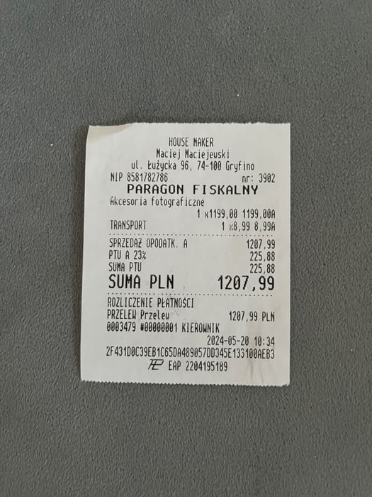 Obudowa podwodna 40m do aparatu Sony A7/R