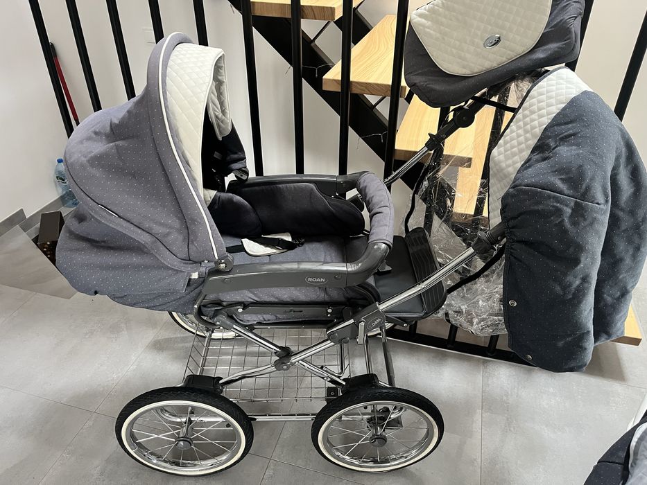 Wózek ROAN 3w1 w bdb. Kondycji.