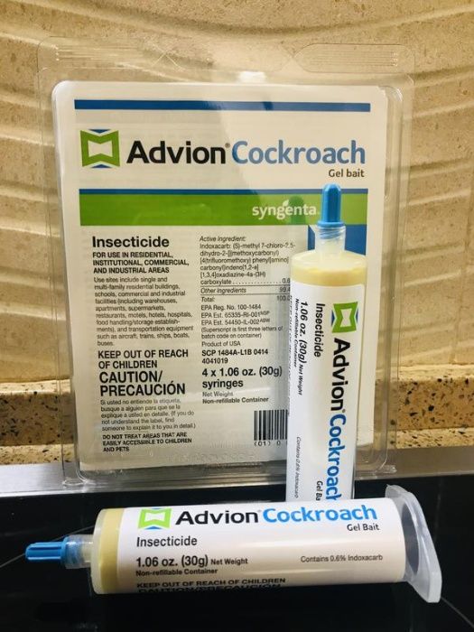 Гель Dupont Advion Cockroach. Лучшее средство от тараканов. 100% США%