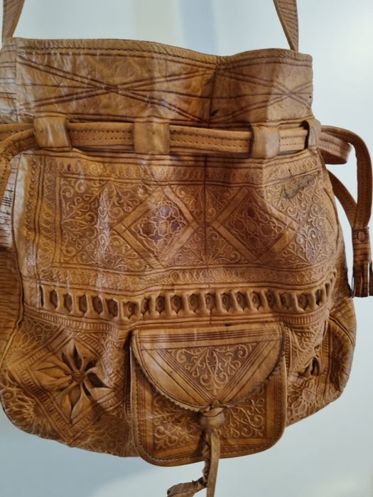 Bolsa Marroquina em pele
