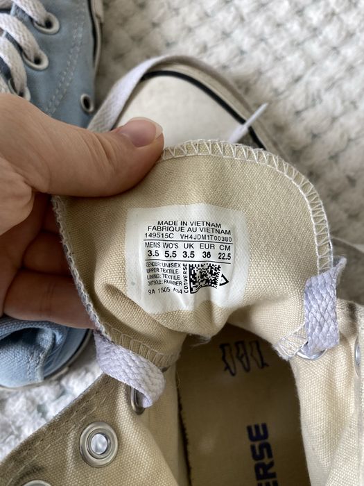 Trampki conversy Converse Chuck Taylor All Star błękitne baby blue