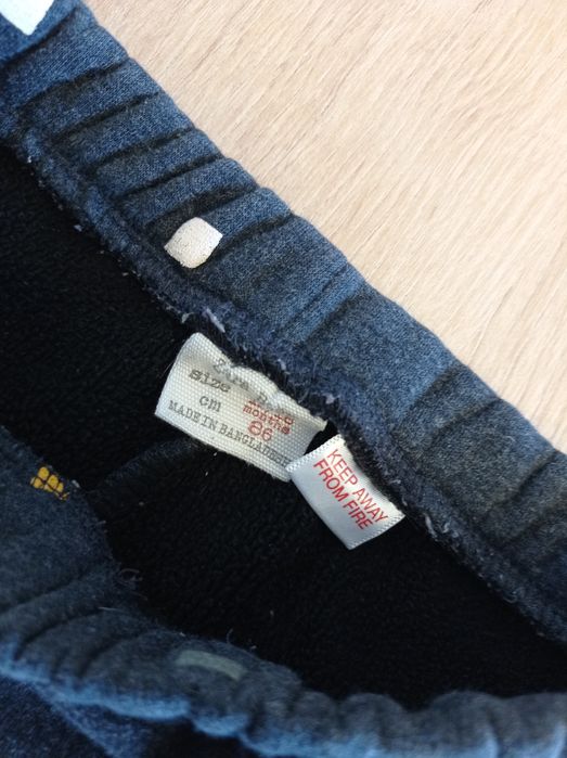 Spodnie spodenki dresowe Zara baby 86