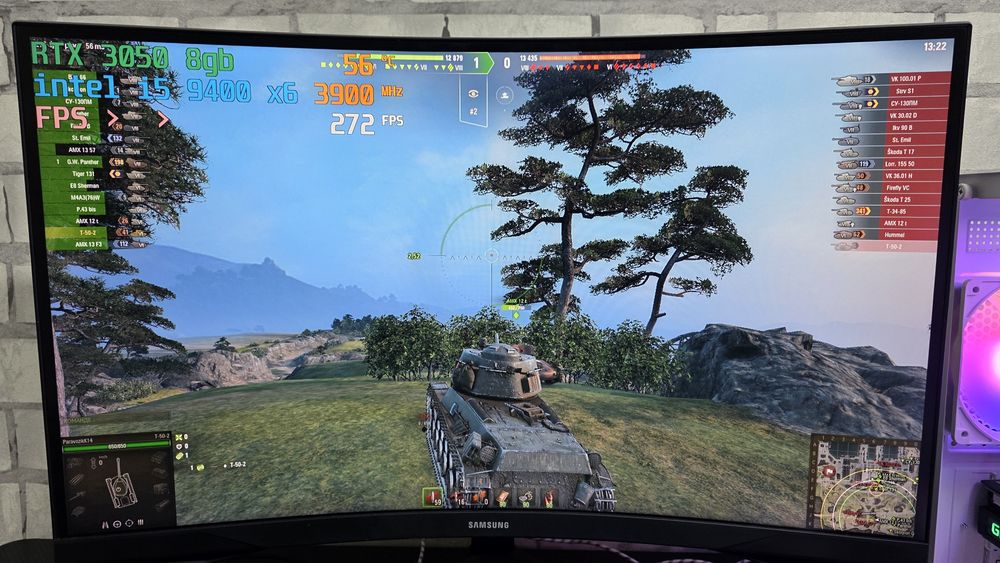 Мощный Rtx3050 i5 9400 Stalker2 WoT Dota2 GtaV WoT Rust Pubg