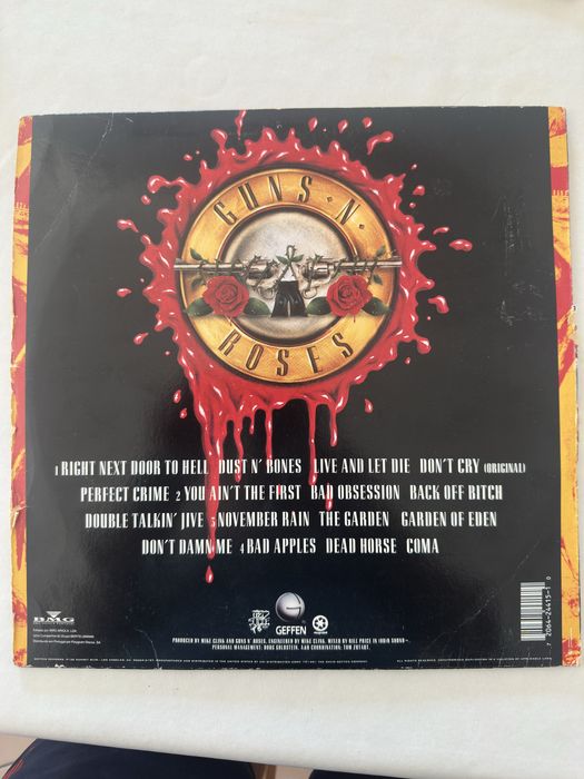Guns N' Roses - 2 Álbuns "Use Your Illusion I e II"