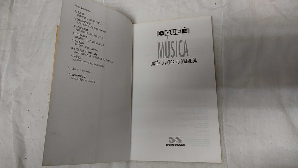 O Que é Música - António Victorino de Almeida