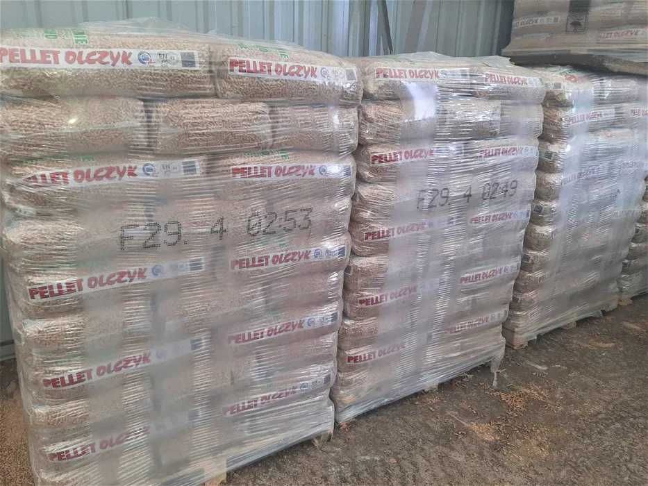 Promocja !!! Pellet drzewny OLCZYK, Transport , DINplus, ENPlus