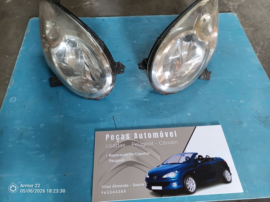 Farol ou óptica citroen c1