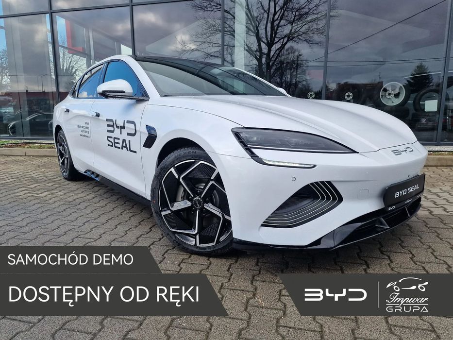 BYD Seal DEMO / 3,8 S (0-100 km/h) / Zasięg 520 km / Head-Up / Dynaudio®