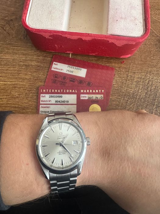 Omega Seamaster Aqua Terra 39mm full set