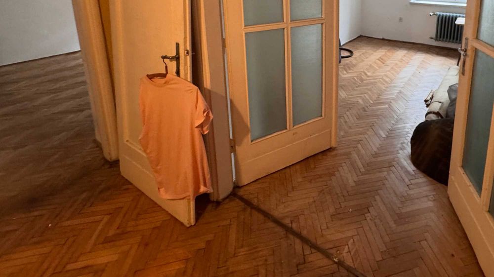 Parkiet bukowy - spakowany do worków