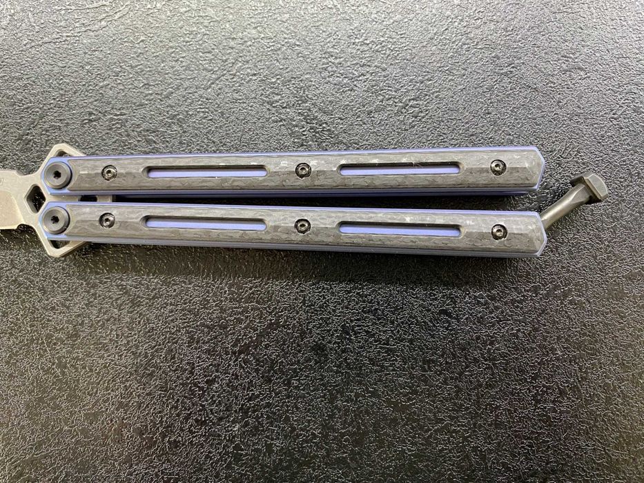 Метелик Kershaw Lucha Balisong 5150CF. CPM20CV, Carbon, Titanium. USA