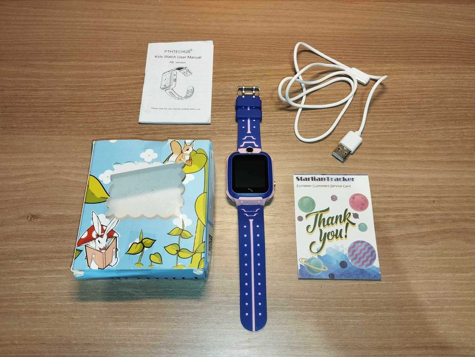 Smartwatch - Zegarek - Niebieski