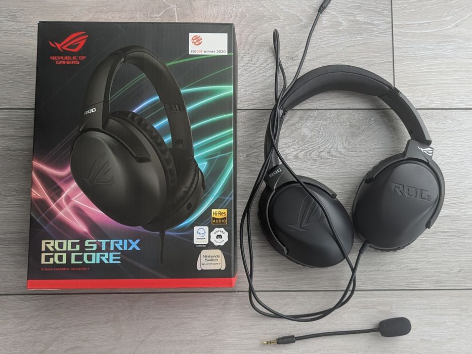 Навушники - гарнітура ігрова ASUS ROG Strix Go Core 3.5mm