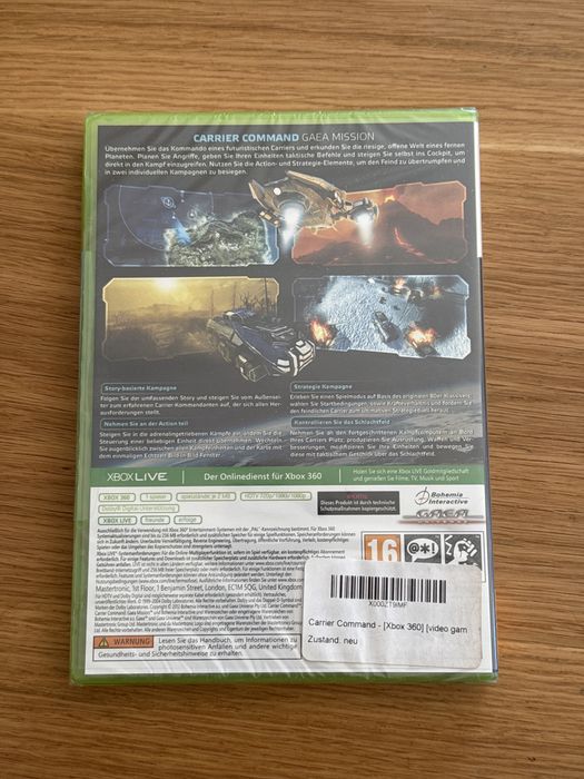 Carrier Command Gaea Mission Xbox 360