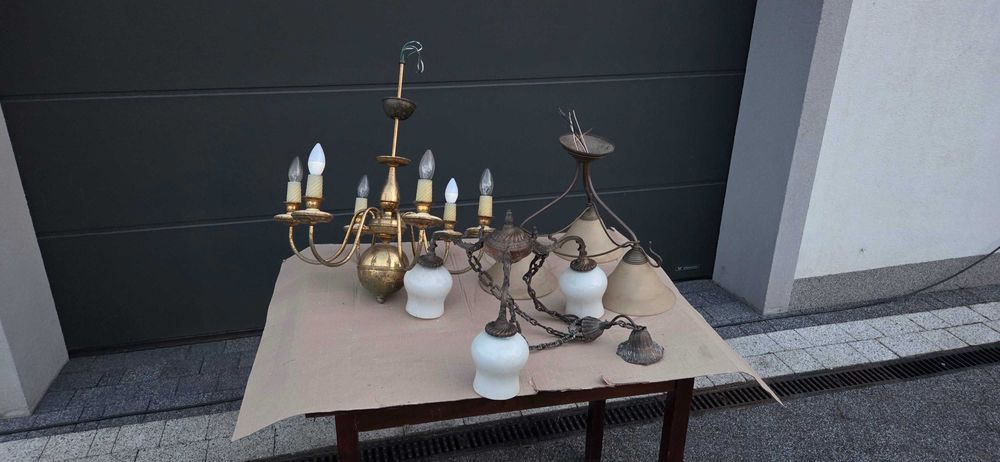 Lampy wiszące z okresu PRL