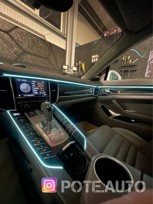 Контурна підсвітка салону авто 18в1 Premium якості. RGB Ambient