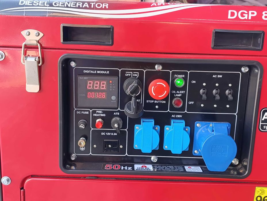генератор дизельний DGP8000SE + ATS