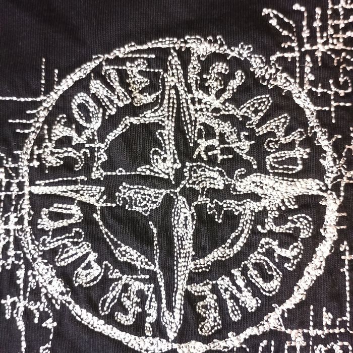 Koszulka Stone Island z haftem Stamp One