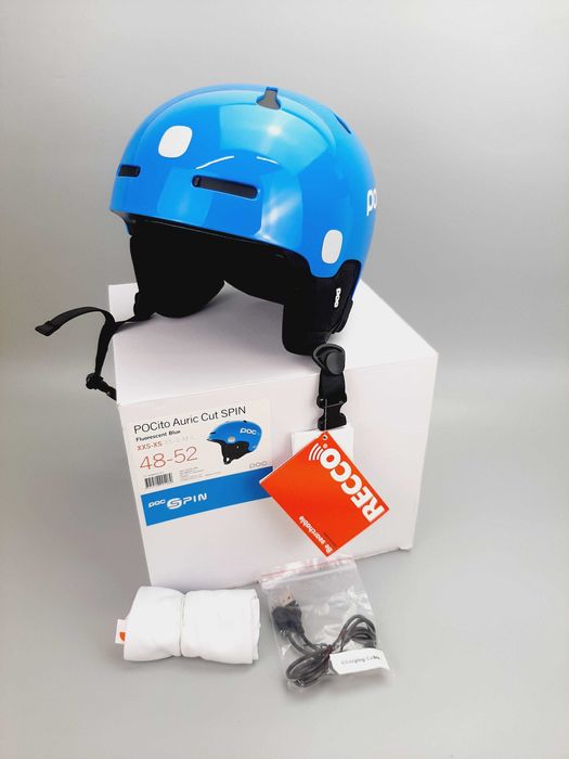 Kask na Narty Snowboard POCito Auric Cut SPIN roz. XS 48-52cm