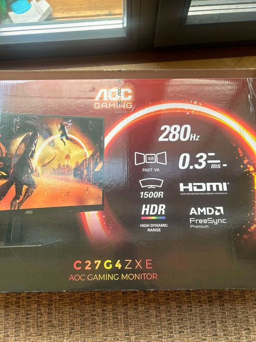 AOC AGON 27 cali 280Hz FHD monitor gamingowy | Gwarancja