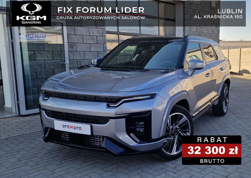 SsangYong/KGM Actyon Adventure, Benzyna 163KM,Automat, Leasing 103%