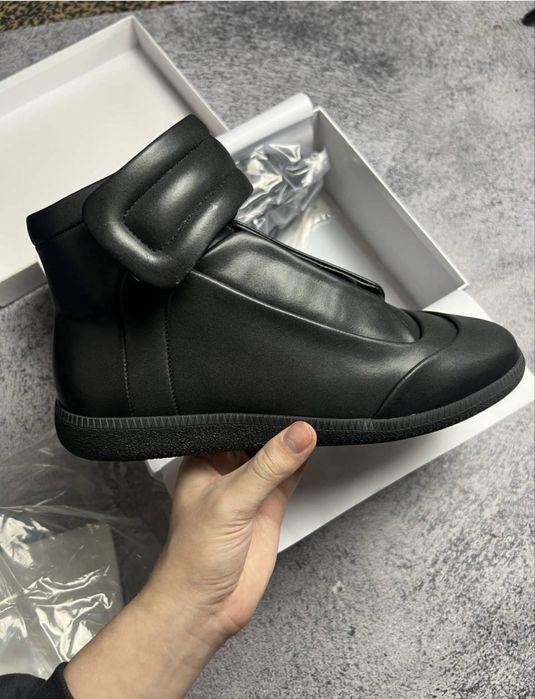 Кросівки Maison Margiela Future Black High / мейсон маржиела фьючер