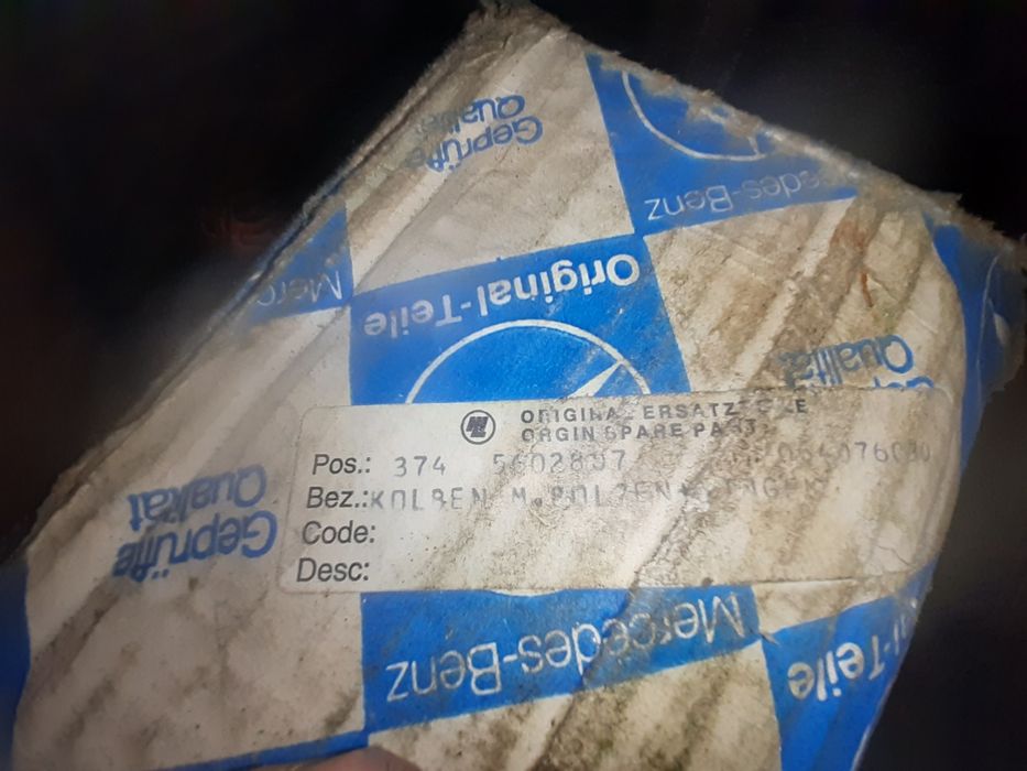 Om 401. Гальмівні накладки FERODO, запчастини до вантажівки Me