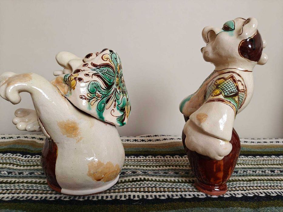 Унікальні керамічні сюжетні фігури