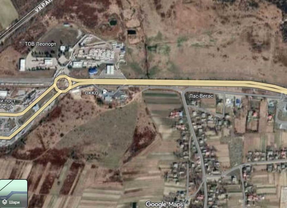 Продаж ділянки біля кордону - траса М-10, під бізнес, логістику