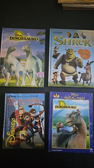 Shrek, Incriveis, Dinossauros Disney+Pixar [Entrego em Lisboa]