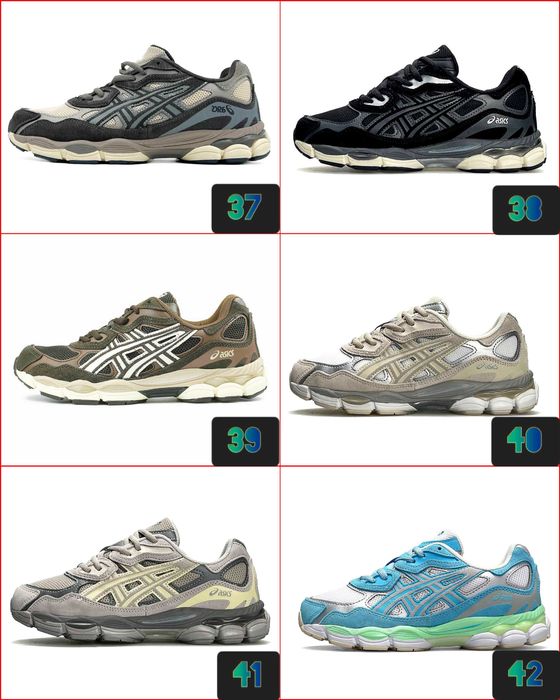 ‼️Відправляємо БЕЗ передплати Кросівки Asics Gel-NYC усіх кольорів | Унісекс | Розміри 36 - 45 | Асікс Гель НУС‼️