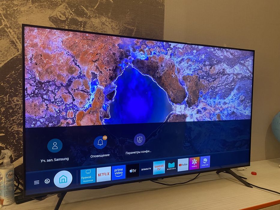 Телевизор Samsung 55″ 4K Smart TV — отличное состояние