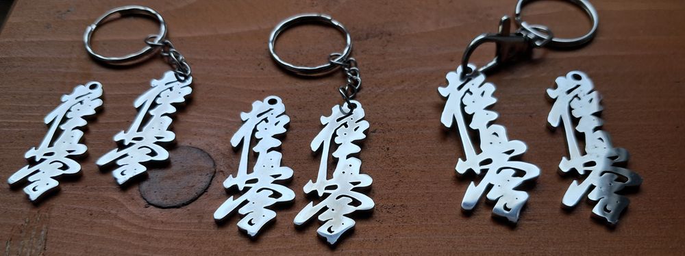 Brelok kanji kiokushin