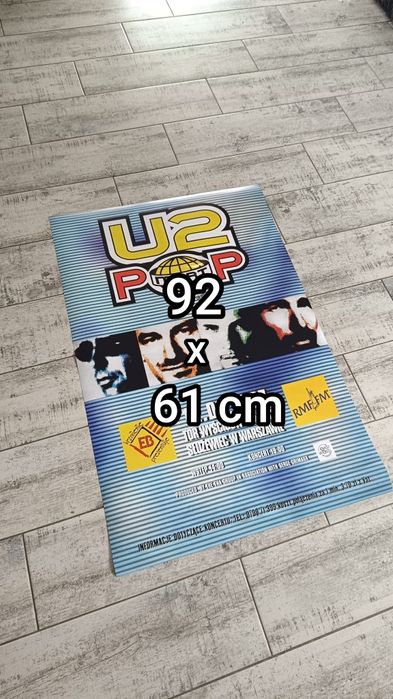 U2 U2 PopMart 1997 Warszawa plakat poster reprint

Wymiary: 92 x 61 cm

#U2 #u2poster #u2popmart #popmart #popmarttour #u2concert #u2plakat #plak