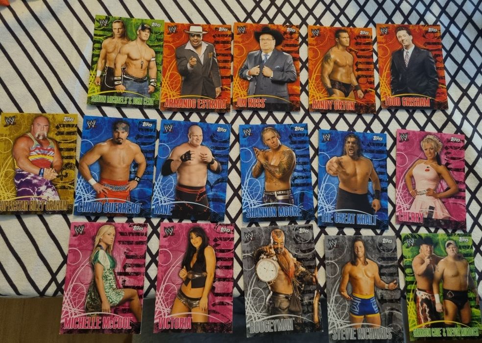 Cartas Lutadores WWE
