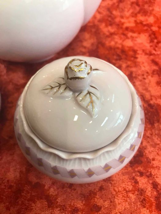 Serwis Hutschenreuther rozowy - Porcelaine Rose - 6 osob