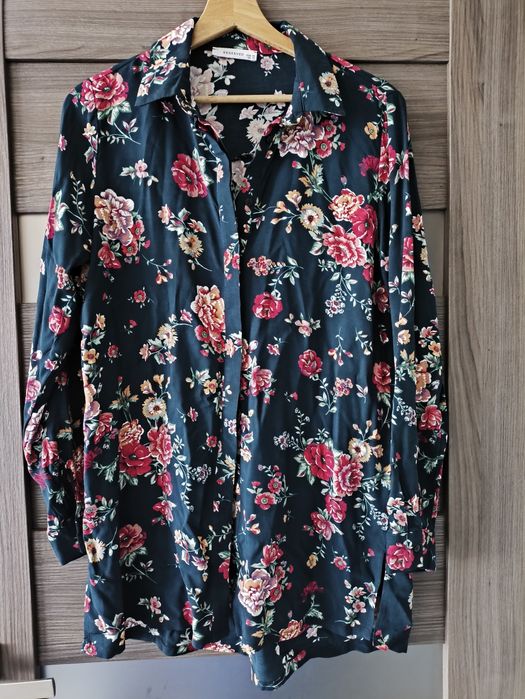 Koszula damska w kwiaty