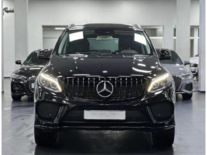 Mercedes GLE/ML сlass W166 2011-2018 Передня решітка GT Panamericana B