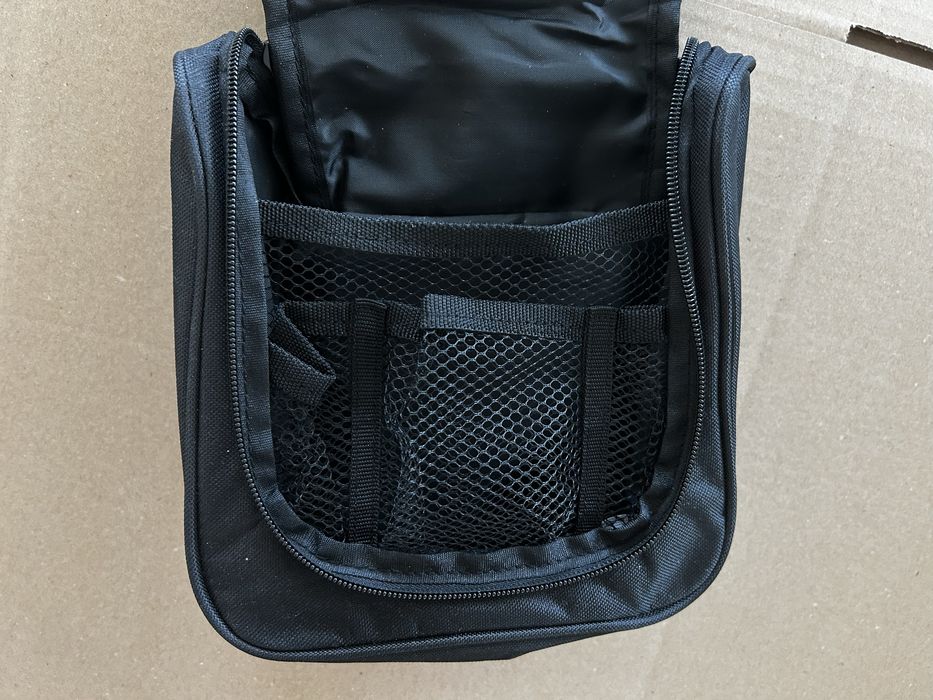 Kosmetyczka organizer czarna nowa