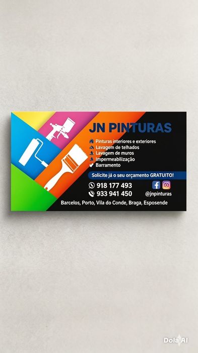 Trabalhos de pintura e manutenção