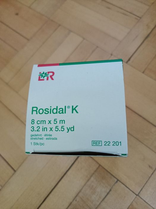 Bandaż kompresyjny, uciskowy