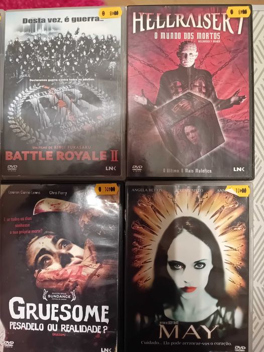 Filmes em Dvd Raros 8/10 Vários Géneros LNK.