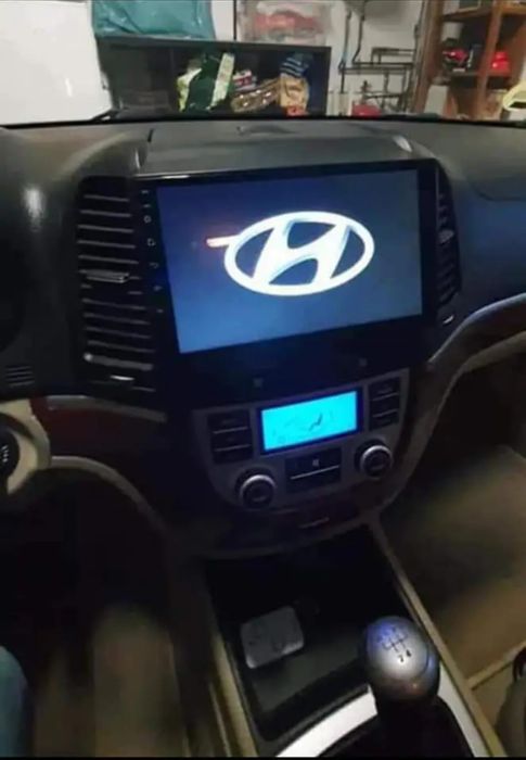 Rádio Android 14 Hyundai Santa Fe 2 (Novo)