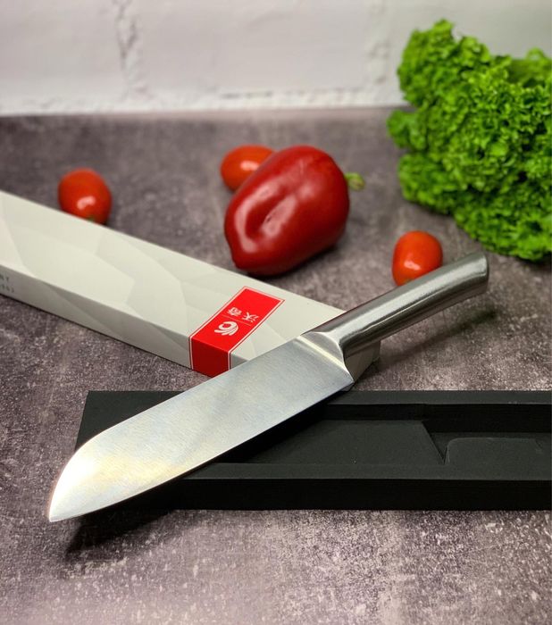 Код 191 Нож шеф-повара Сантоку кухонный ніж Santoku