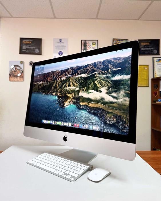 Apple iMac 27 Retina 5K 2020 i5-10500 10Gen 16GB SSD512 Radeon Pro 5300 4GB Оригінал Клавіатура+Мишка Гарантія