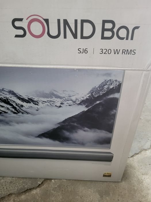 SOUND BAR LG SJ6 320 W RMS soobufer