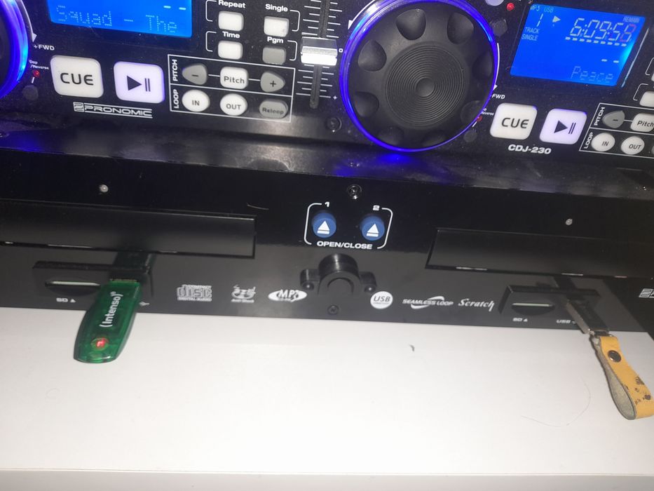 Pronomic cdj230.Gemini.Nowy Odtwarzacze dla dja cdj mp3 usb