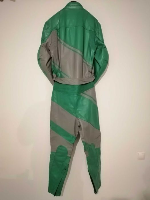 Fato Motociclismo Vintage Cabedal, Semi-novo, Tam. XL