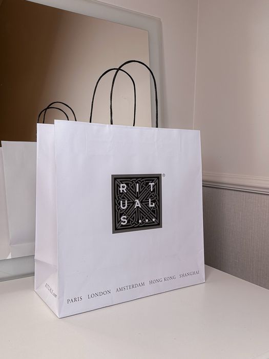 Torebka Rituals siatka nowa papierowa logowana na prezent